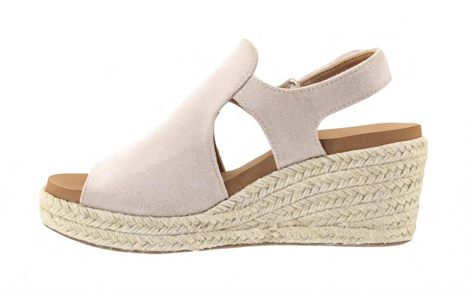 Women's Pose Wedge In Sand Secure Wrap