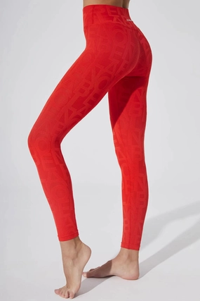 Cozy Basics Classic D??ese Fleur Legging 3D - Haute Red