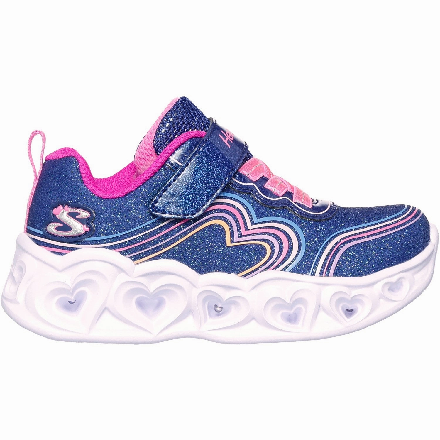 Skechers Heart Lights - Retro Hearts Sneakers Upgraded flexibility