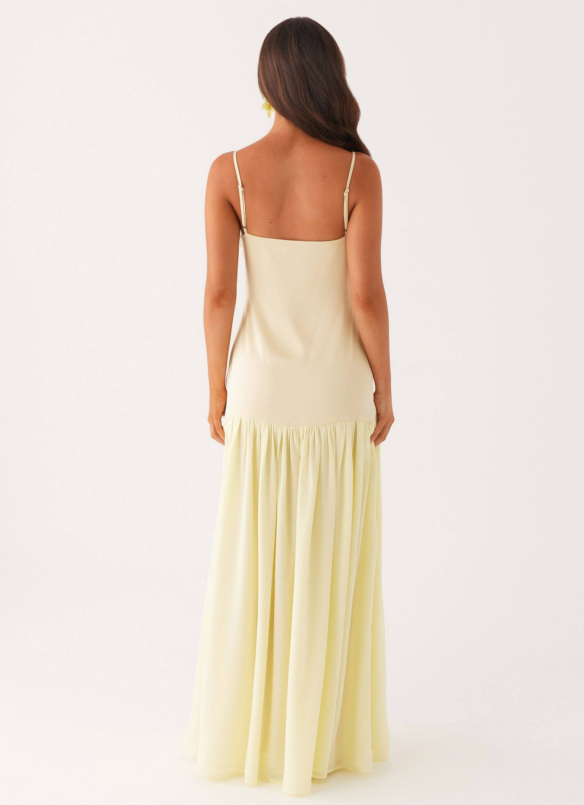 Asteria Maxi Dress - Yellow Relax Motion HypoallergenicFiber