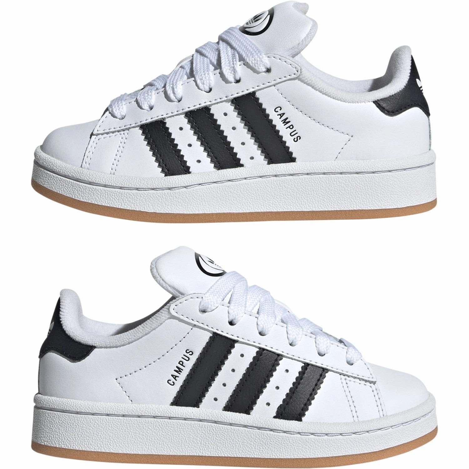 adidas Originals Ftwr White/Core Black/Ftwr White Campus 00S C Sneakers Fresh Air Stitchless Construction