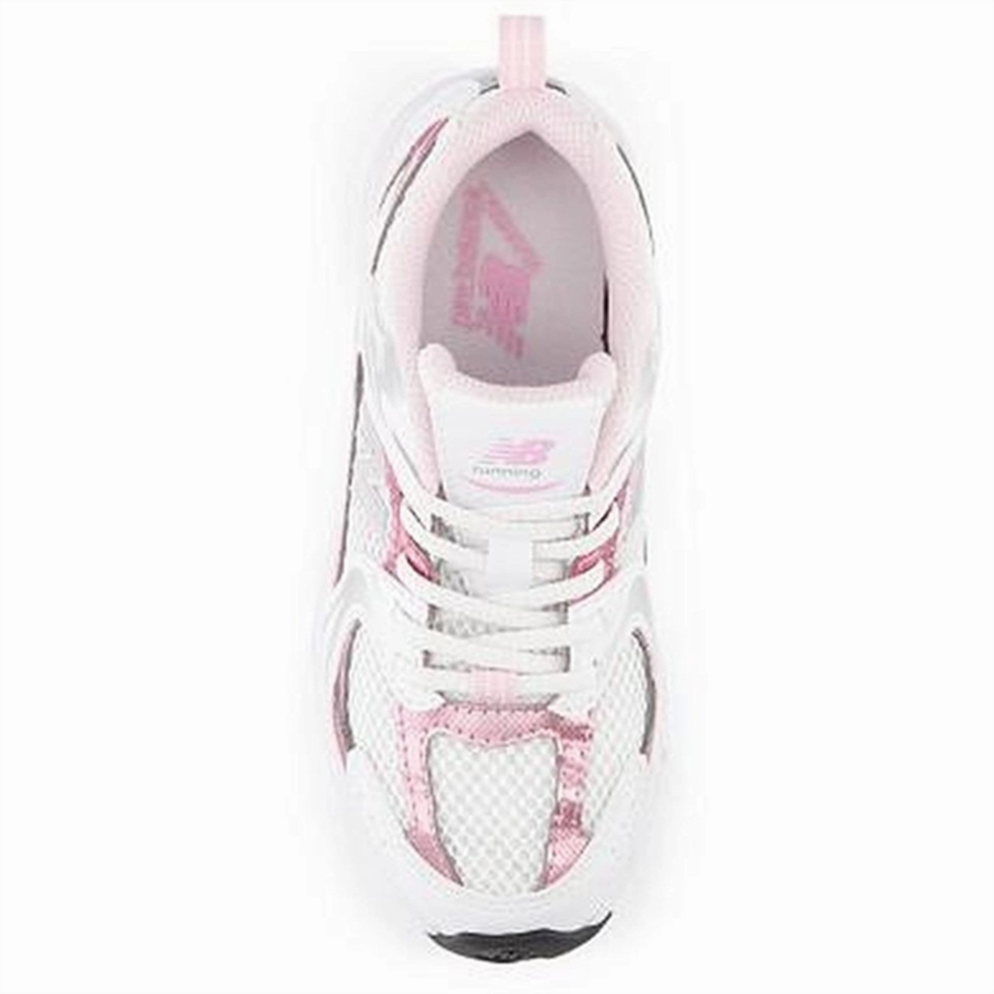 Structured silhouette Speedy Fit New Balance 530 Kids Bungee Lace Sneakers White