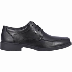 Men's Maurice Leather Dress Shoes In Nero/black Lightweight Daily Entry
