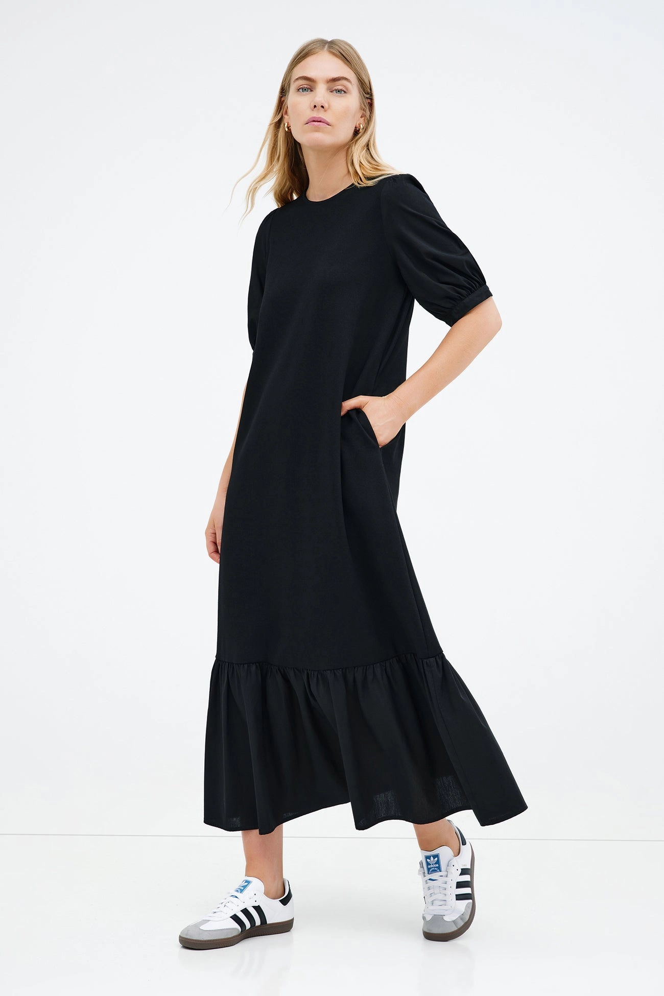 Statement-Buttons Olivia Dress