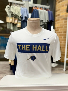 Men's Nike Legend T-Shirt, white, block THE HALL Movie Night