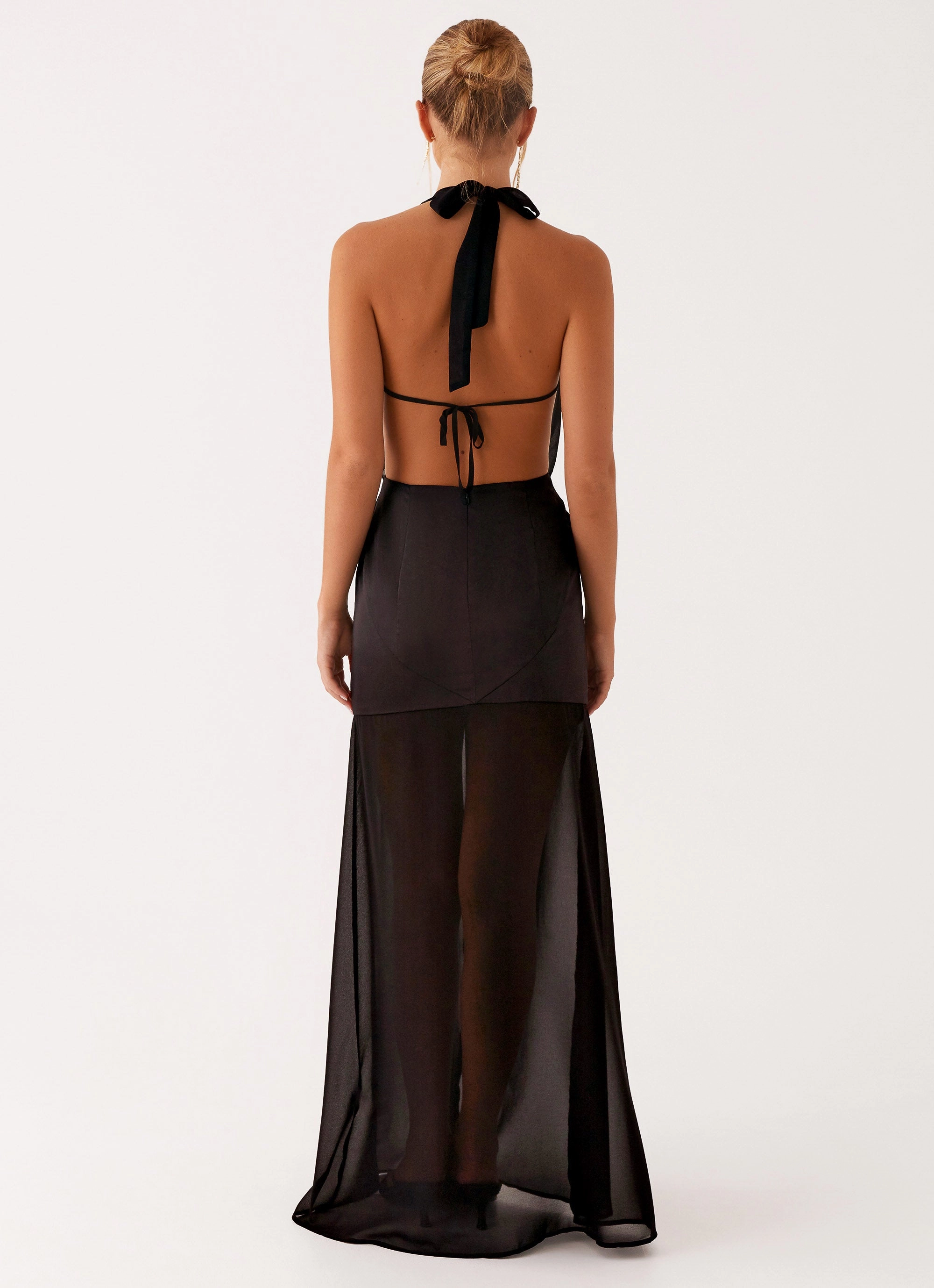 Timeless Style Fenella Maxi Dress - Black