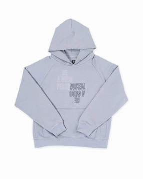 Travel Buddy Street Edge Reflection Heavyweight Hoodie - Mineral