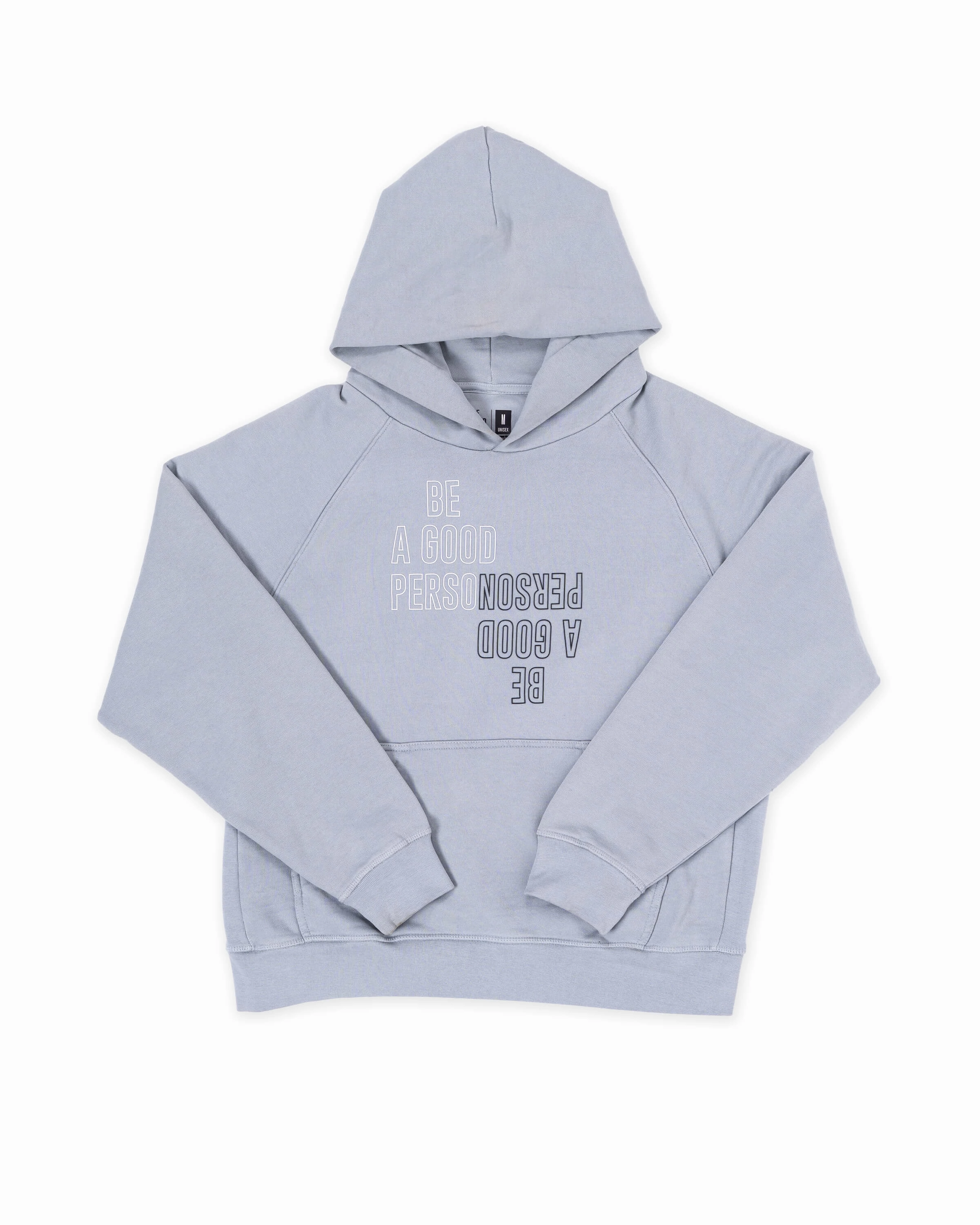 Travel Buddy Street Edge Reflection Heavyweight Hoodie - Mineral