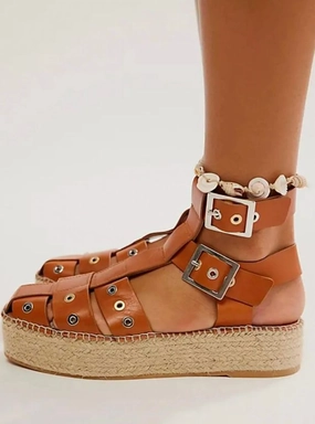 Gable Espadrille In Tan Seamless Interior Construction Minimalist