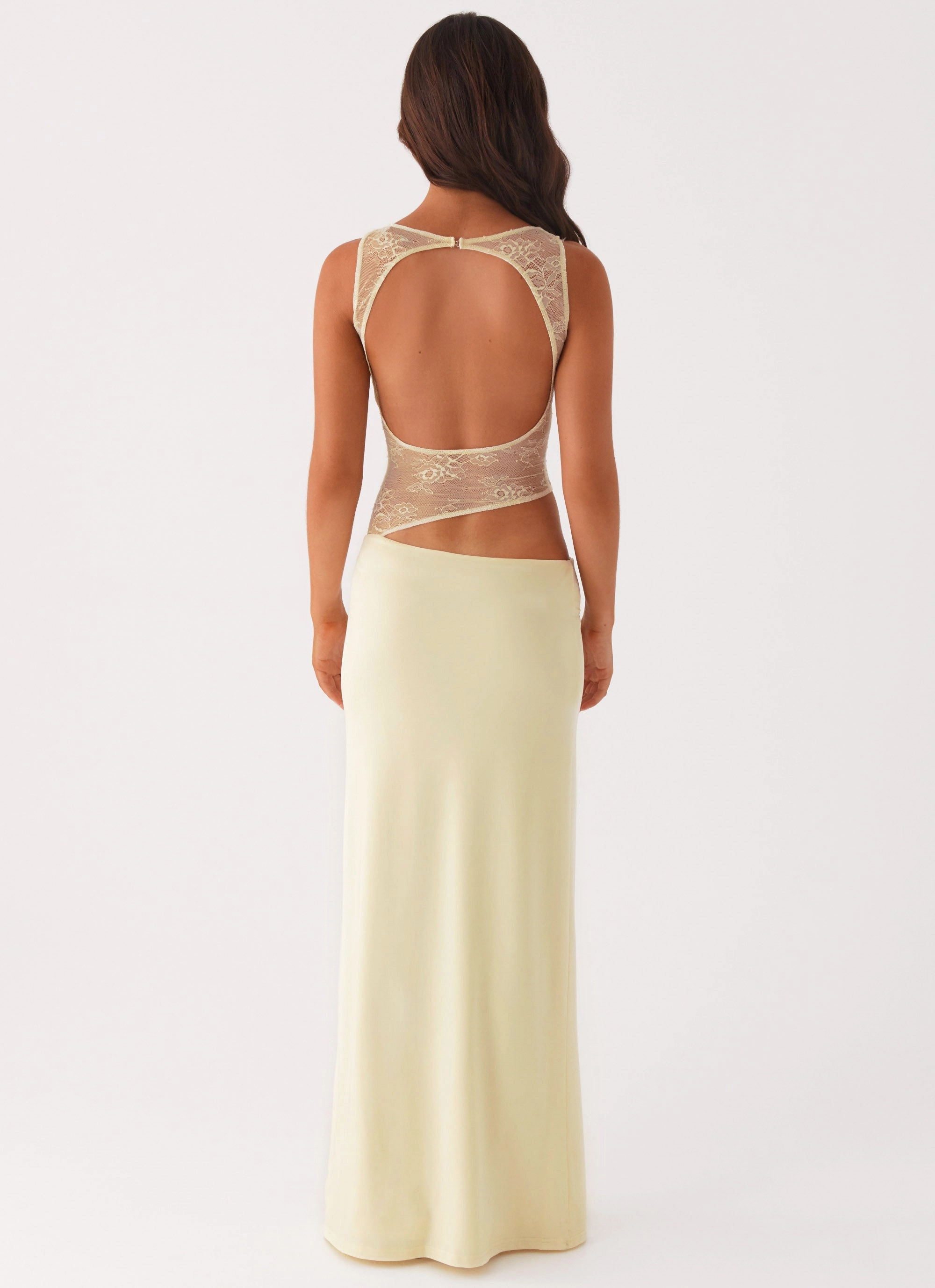 Daily Option Lightweight-Structure Prophecy Maxi Dress - Yellow