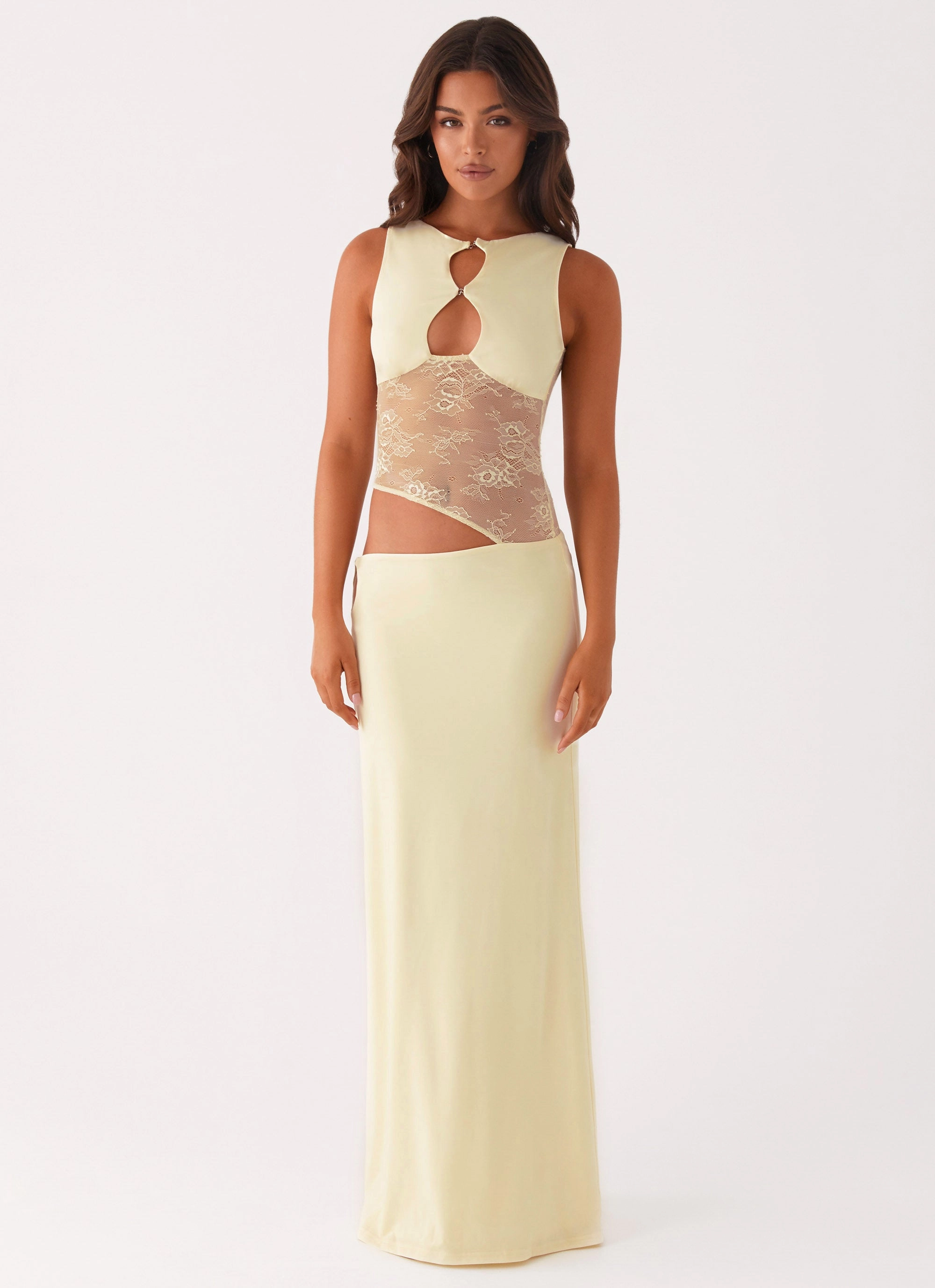 Prophecy Maxi Dress - Yellow Dew Glow