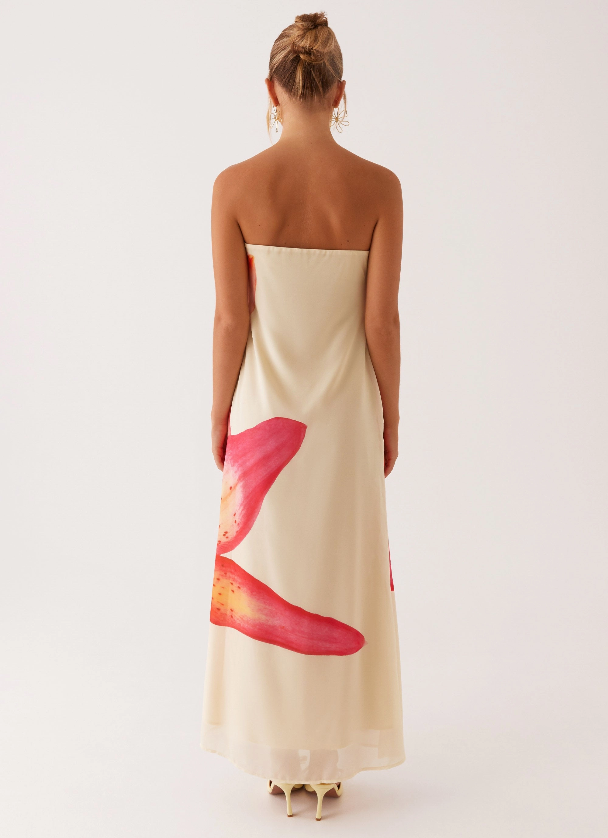 Date-Night Darcy Maxi Dress - Yellow Floral