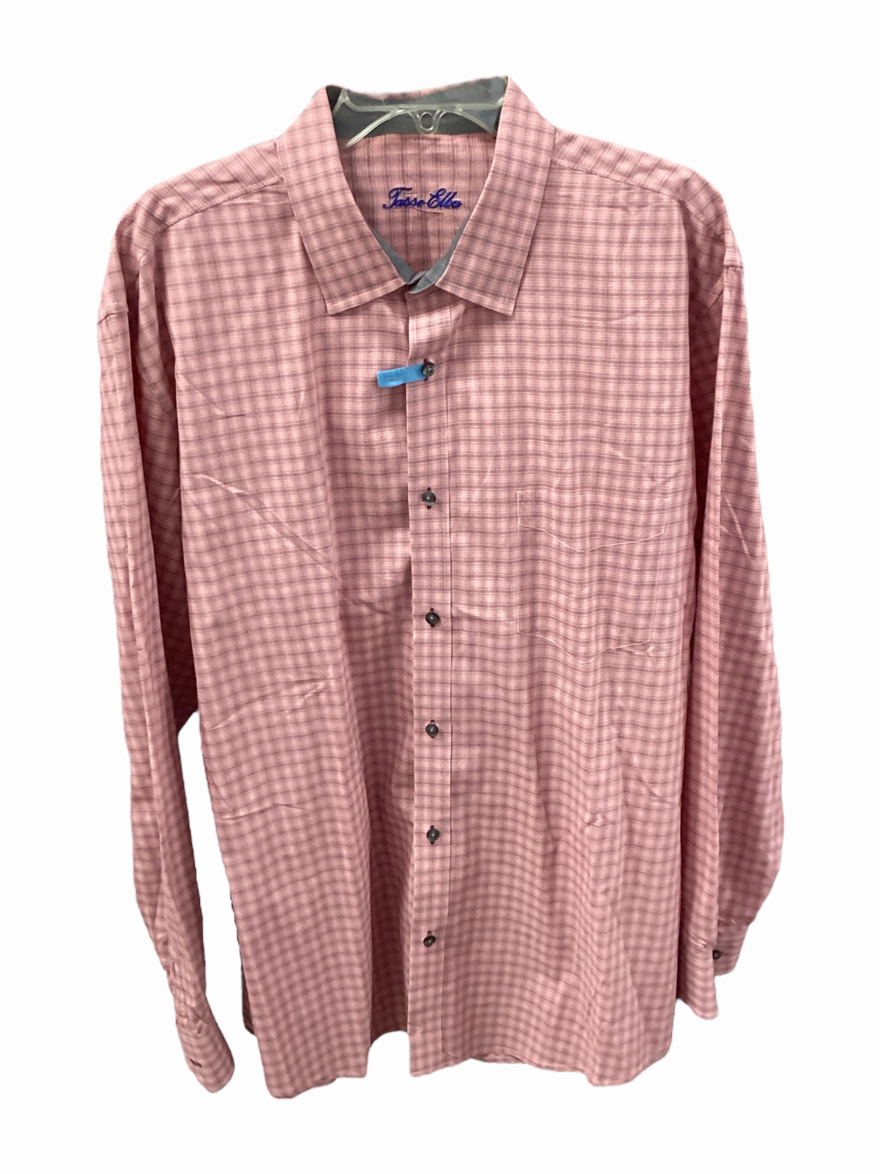 Evening Elegance Tasso Men's Shirt Red XXL