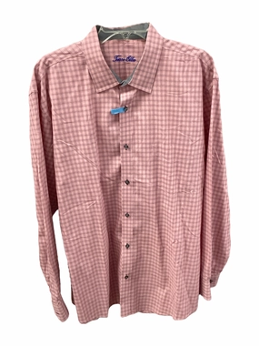 Evening Elegance Tasso Men's Shirt Red XXL