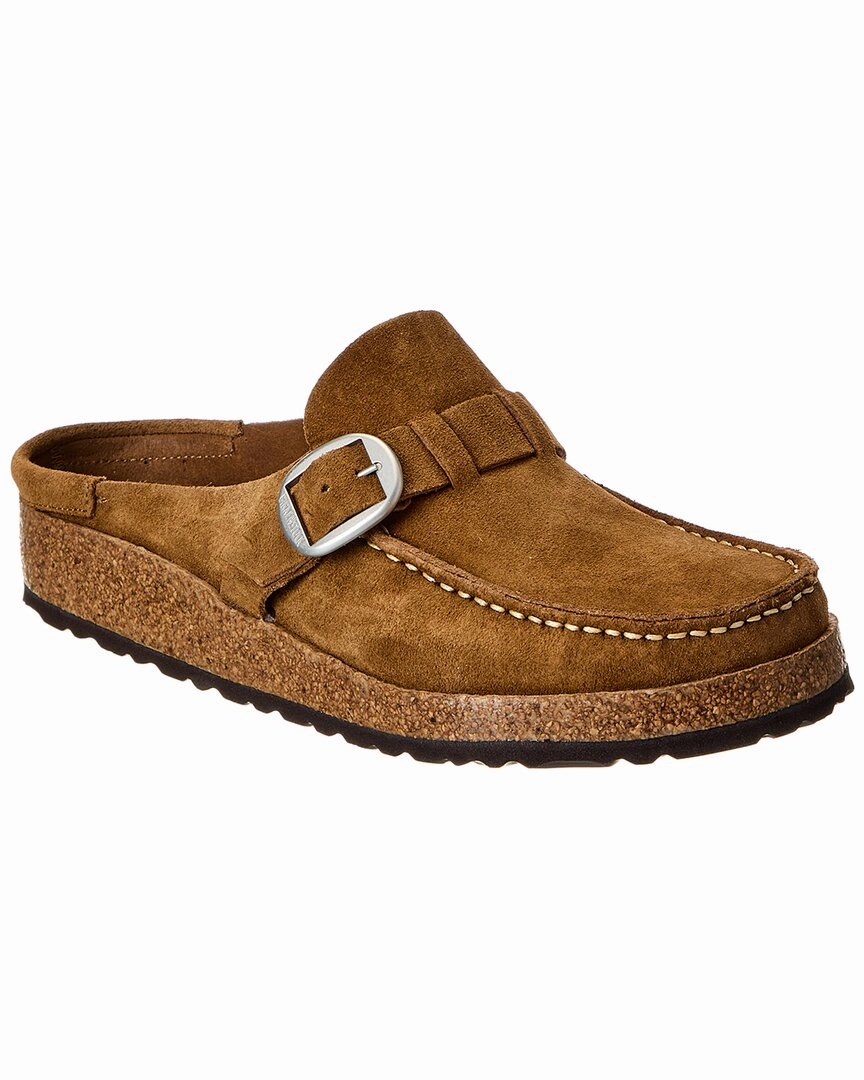 Birkenstock Buckley Suede Clog Flexible Slip