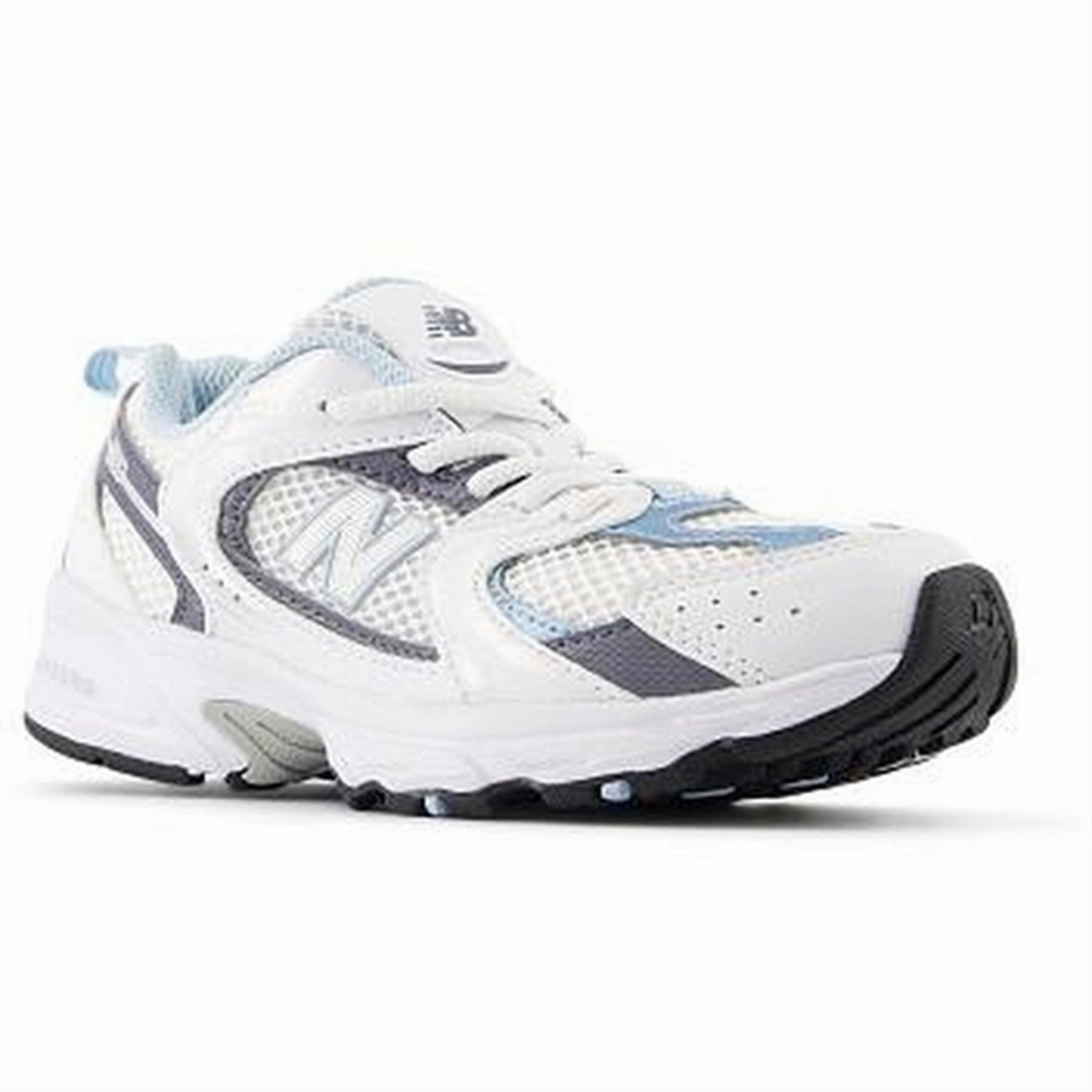 New Balance 530 Kids Bungee Lace Sneakers White Vibrant lining