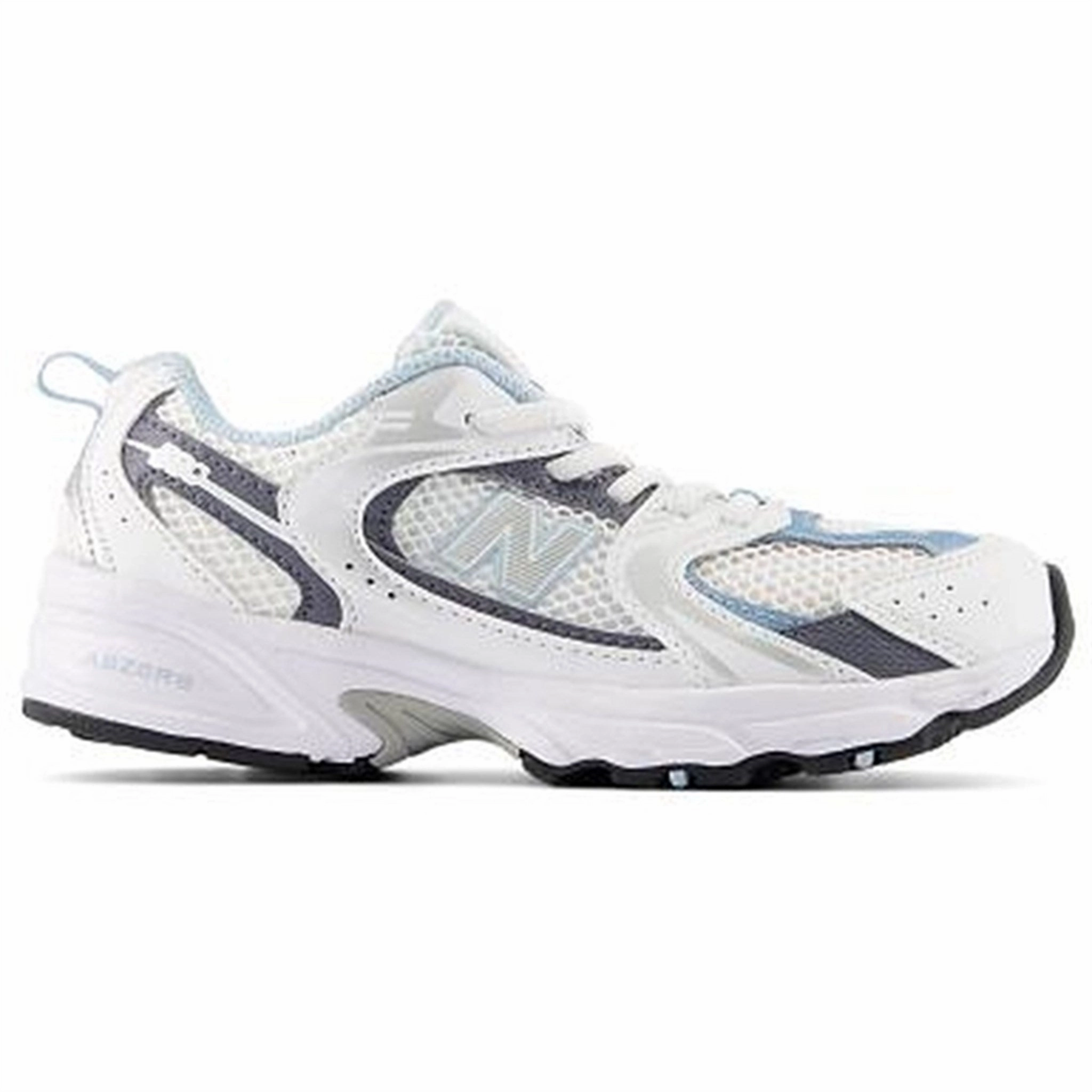 New Balance 530 Kids Bungee Lace Sneakers White Thermal regulation