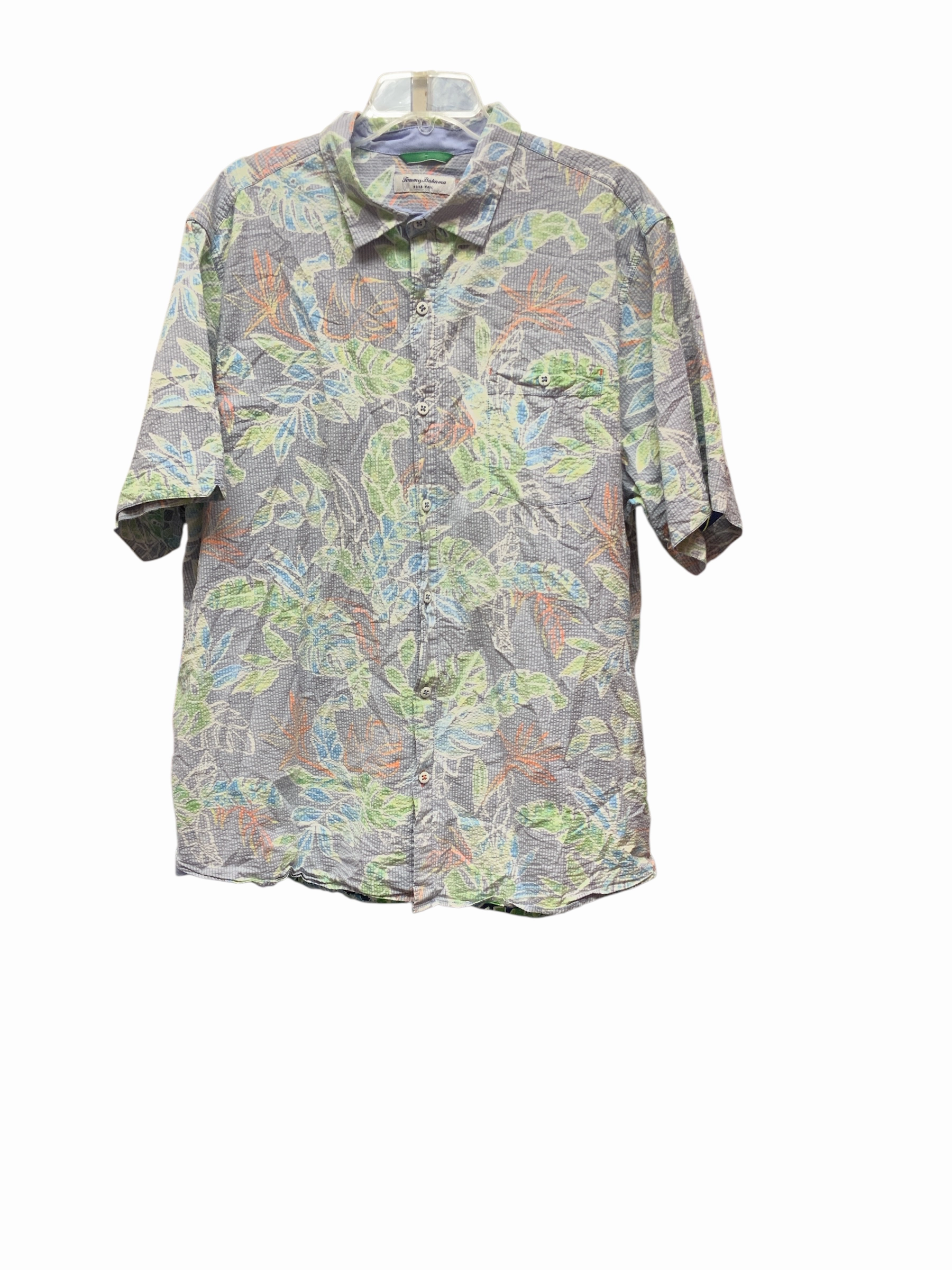 Tommy Bahama Men's Shirt Multi XXL Layered Design Versatile Design