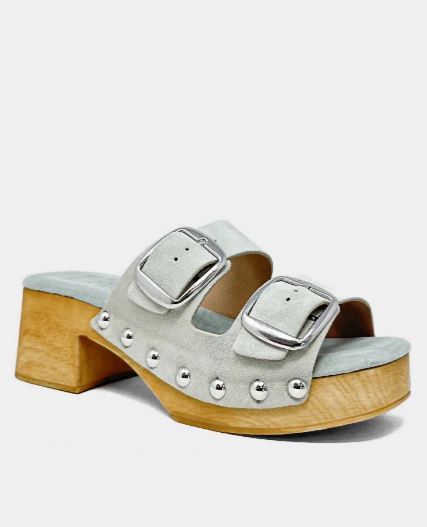 Women's Juno Clogs In Sage Comfort Technology