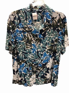 Spring Collection Perry Ellis Men's Shirt Navy XL