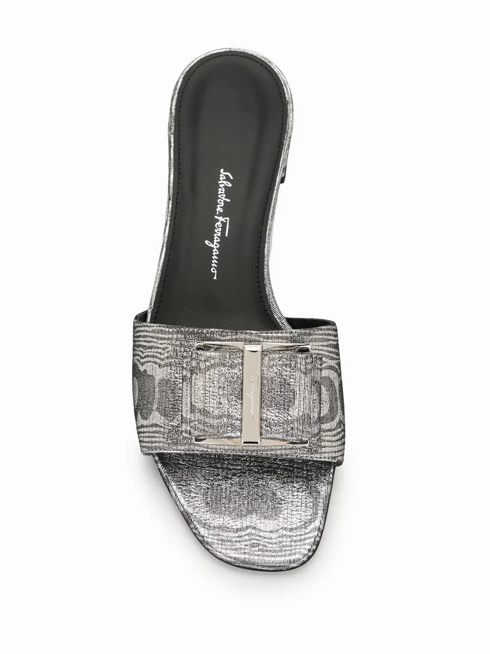 Open Toe Style Ferragamo Double Bow 30Mm Sandals