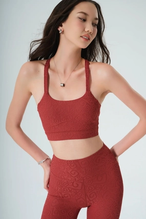 Riley 3D Bra - Merlot LongLastingColor