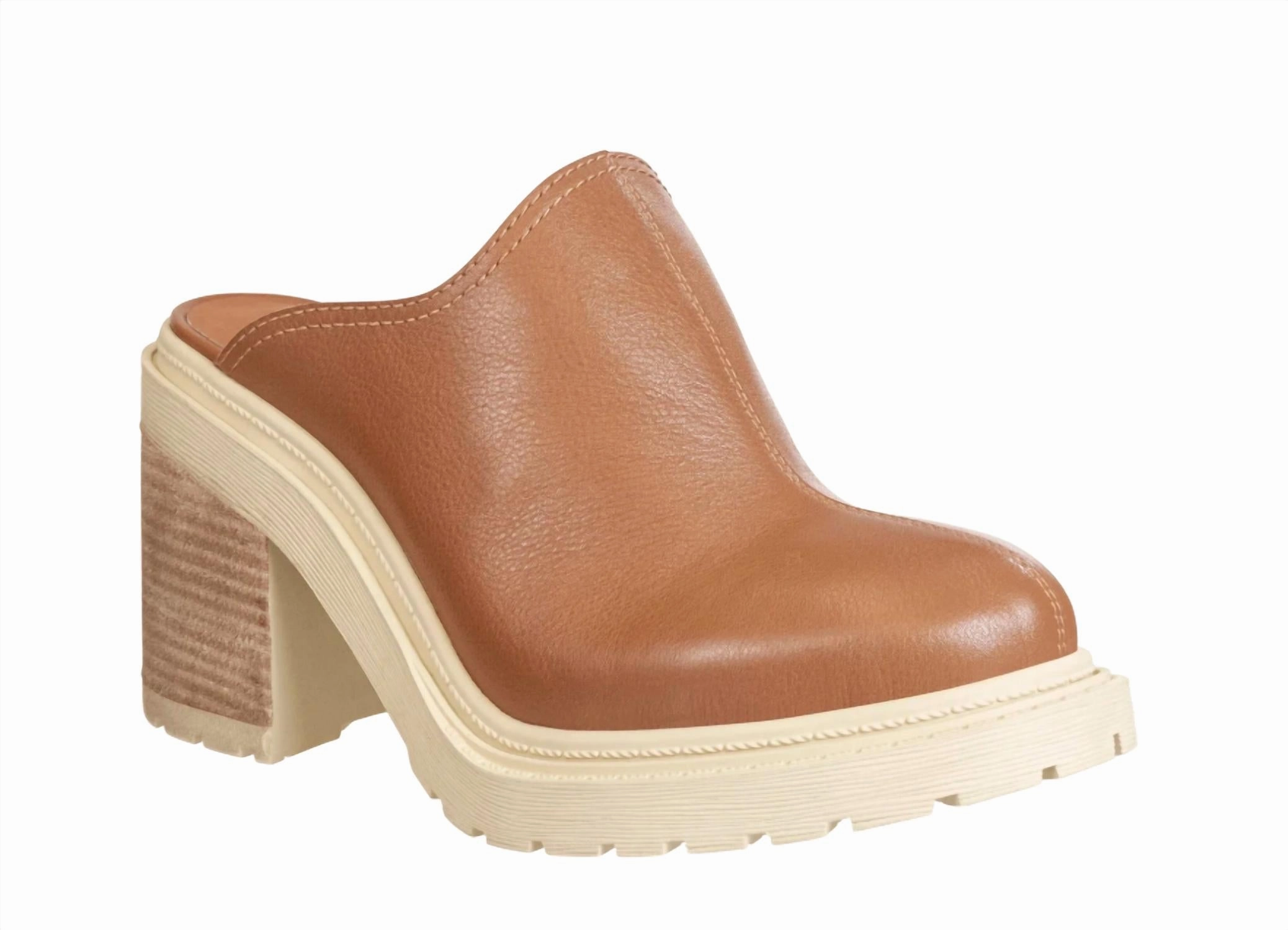 Rise Clog In Camel Cozy Travel Fit Sustainable Production Method