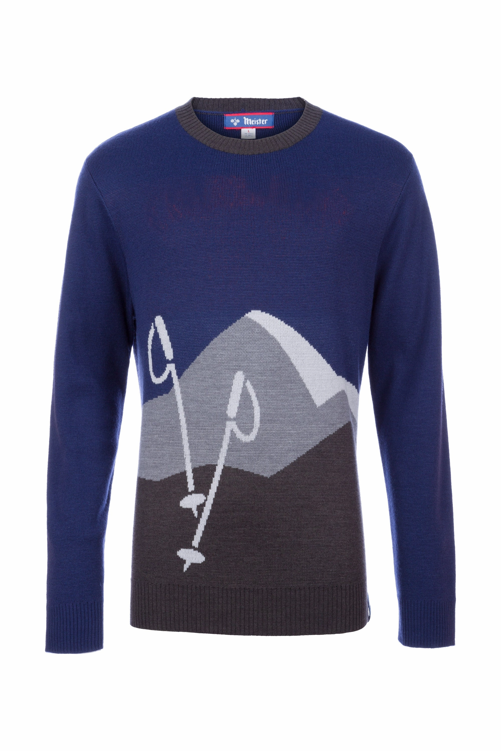 Rocky Sweater Breathable mesh panel Hypoallergenic Wool Mix