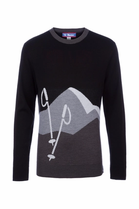 Rocky Sweater Layered Thermal Core Knitted Warmth