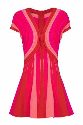 Rolled Flare Dress Travel Edge