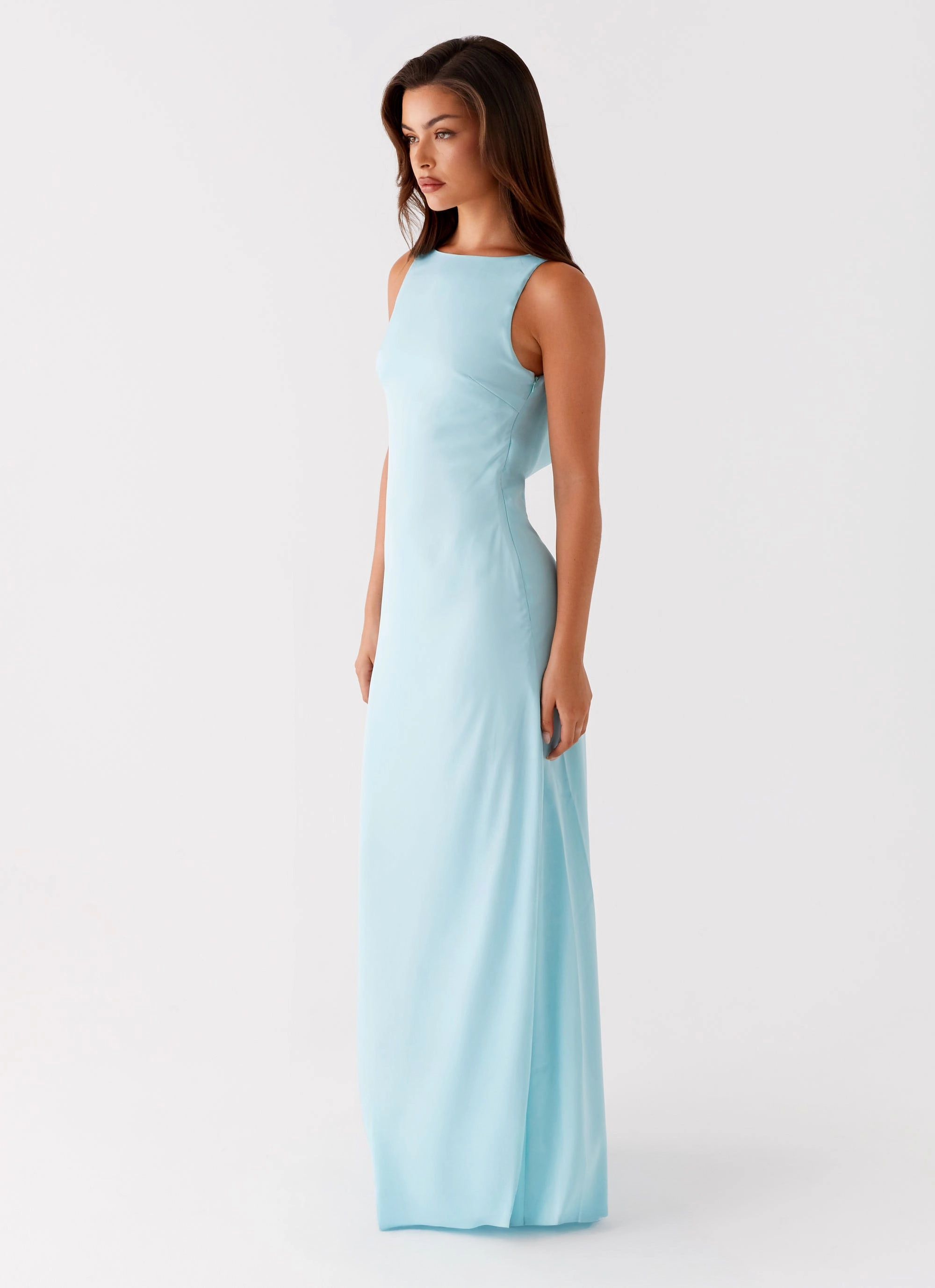Ronnie Maxi Dress - Blue SustainableCotton