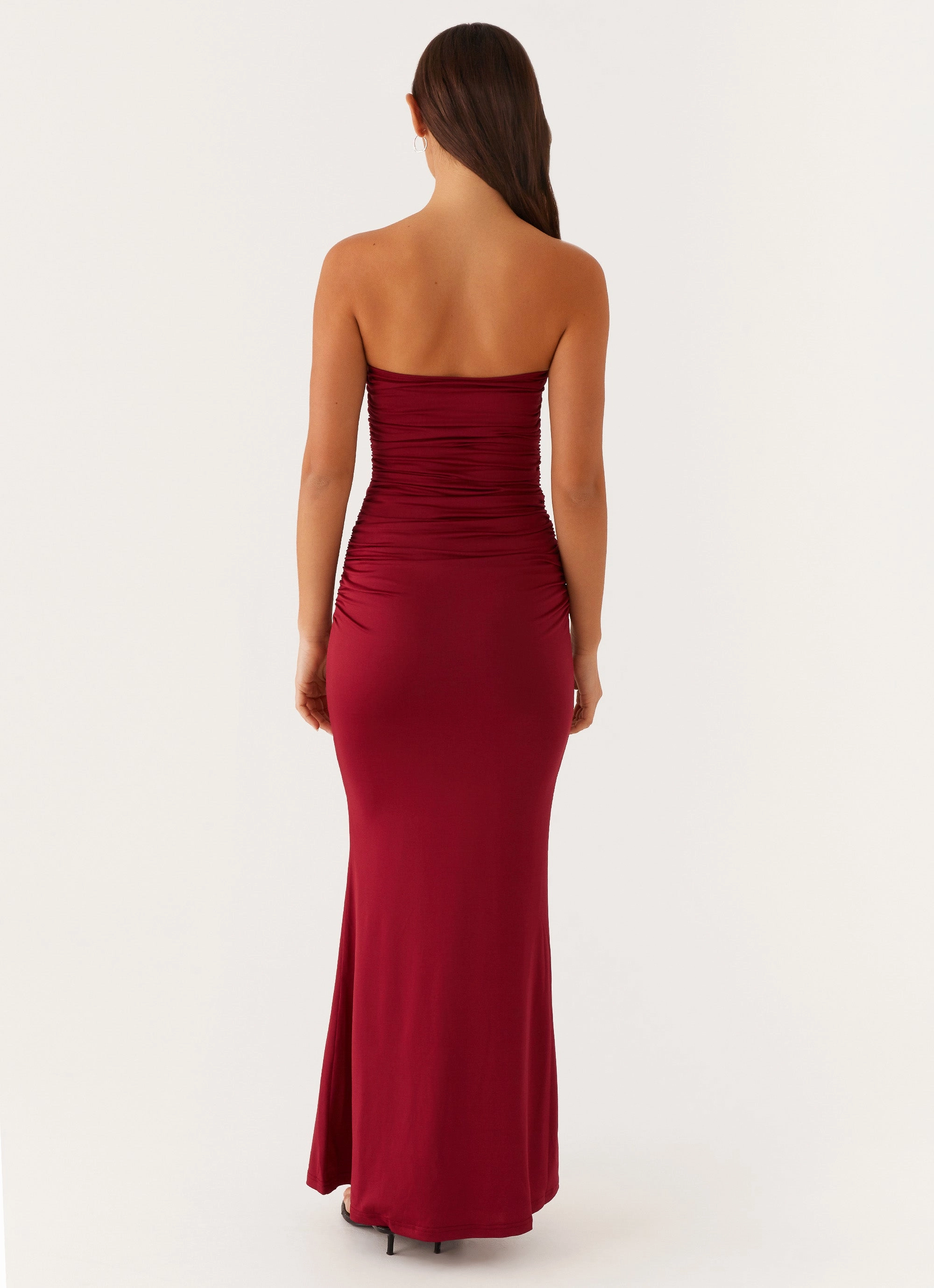 Travel-Pack Rudy Maxi Dress - Maroon