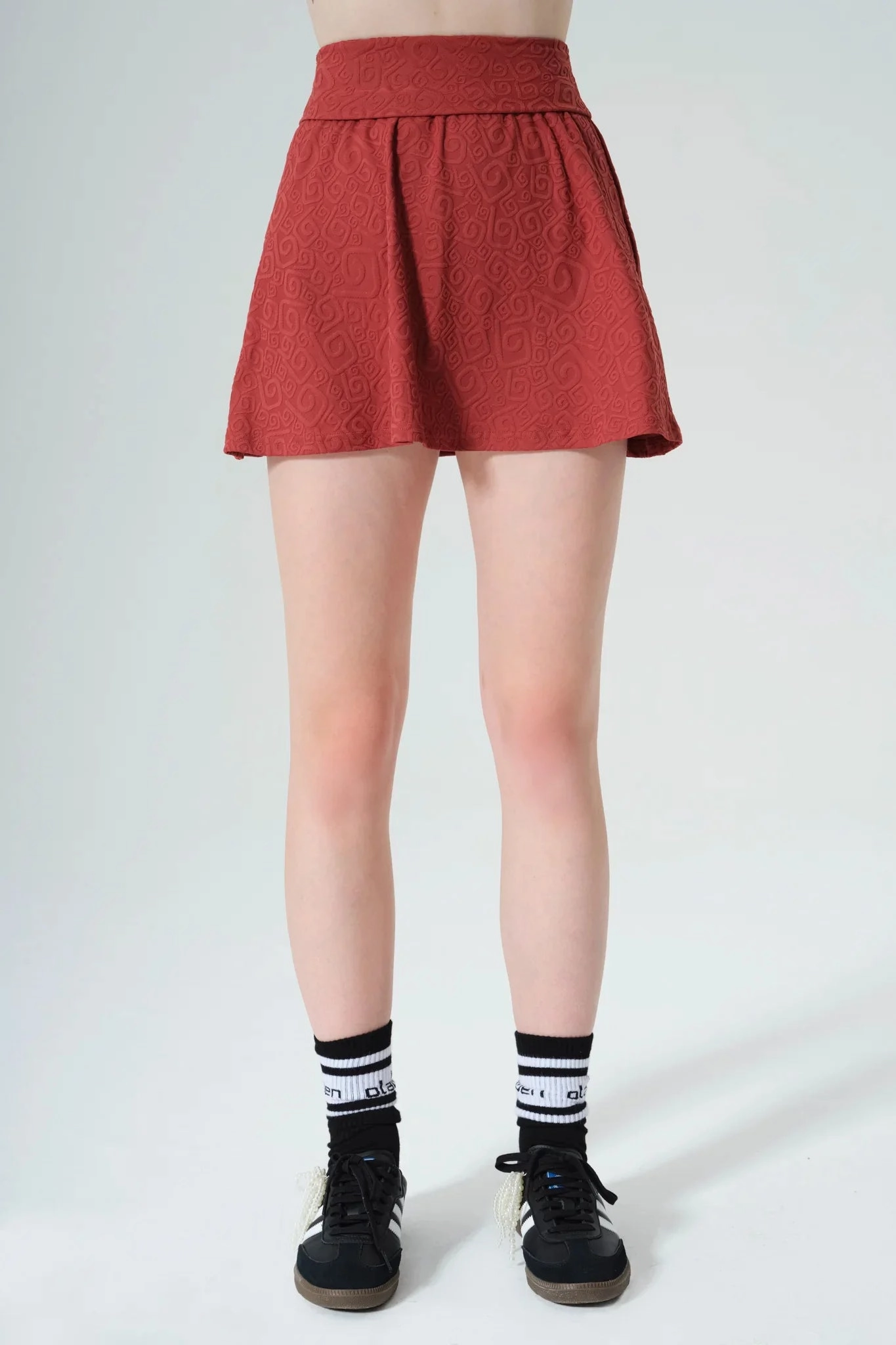 Sadie 3D Skirt - Merlot Versatile Piece