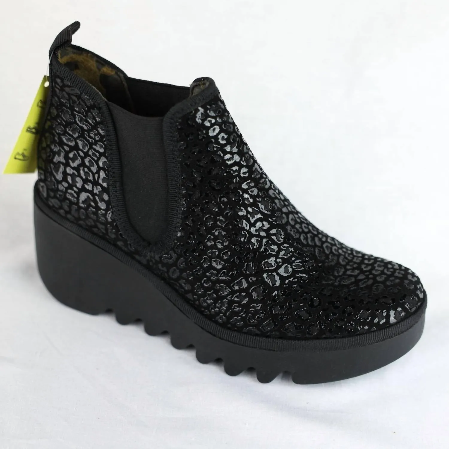 Chic Comfortable Women Byne Wedge Bootie In Anthracite