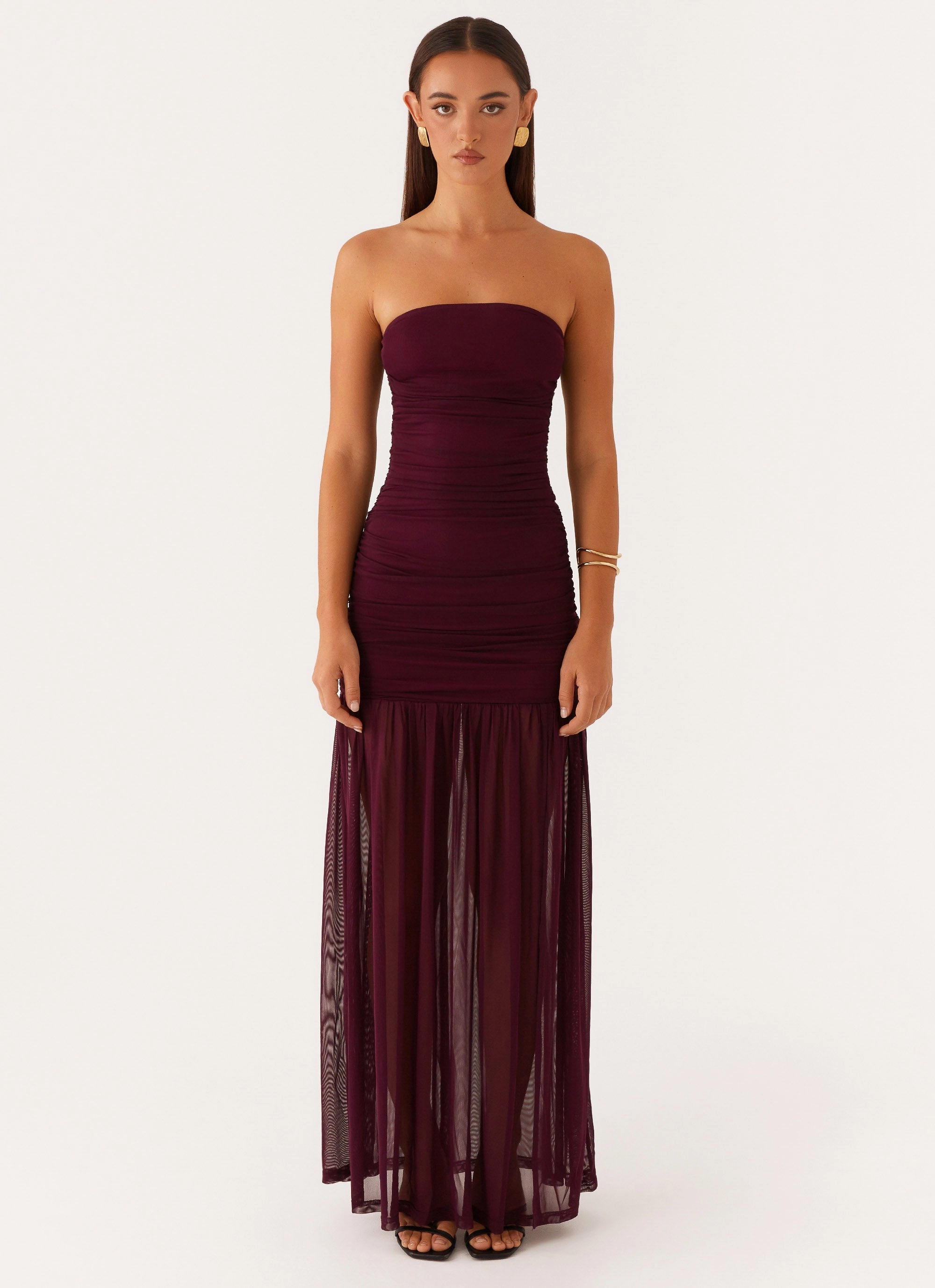 Savaya Maxi Dress - Mulberry Cozy Style