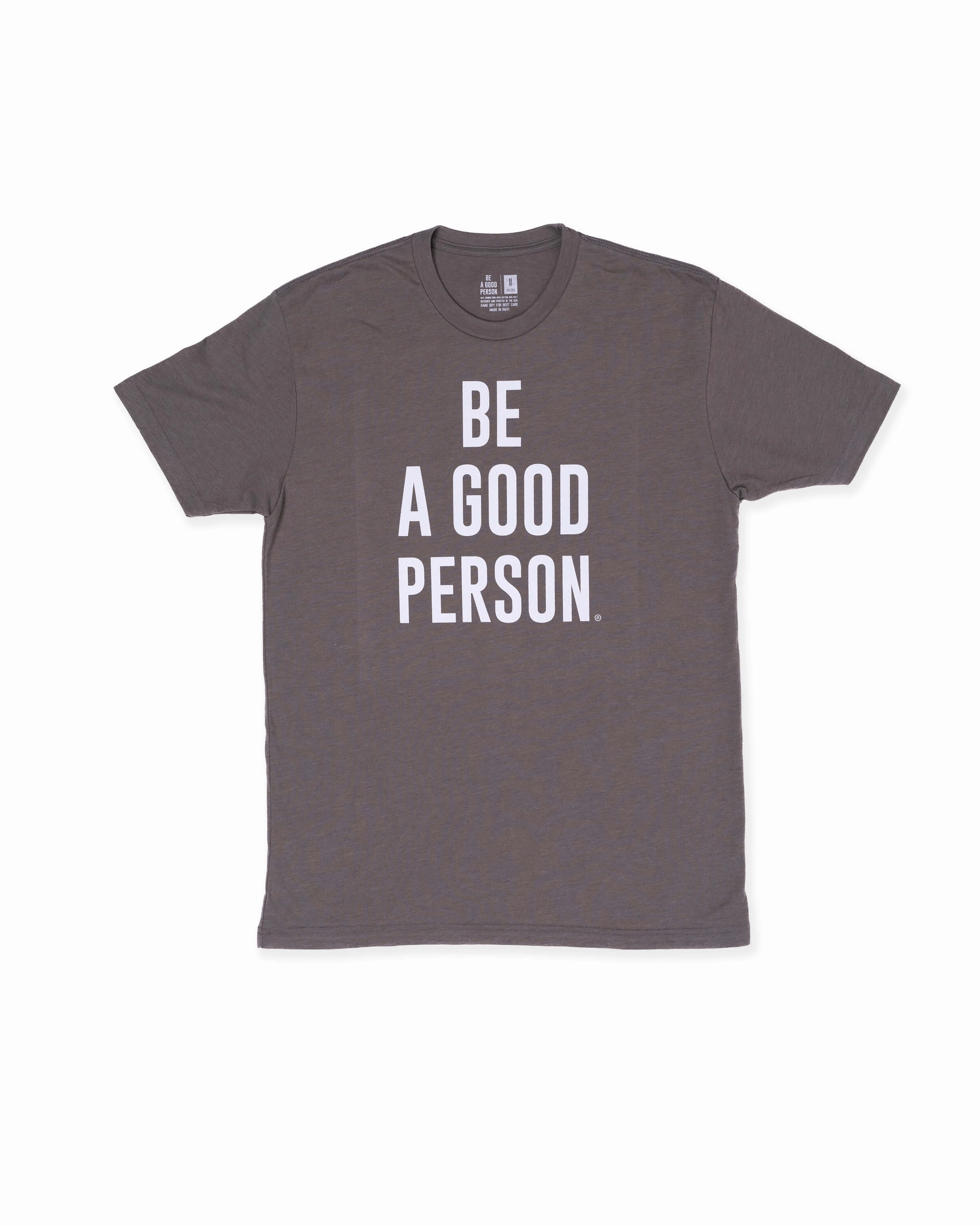 Signature T-Shirt - Stone Grey Layerable Look Classic Style Trend