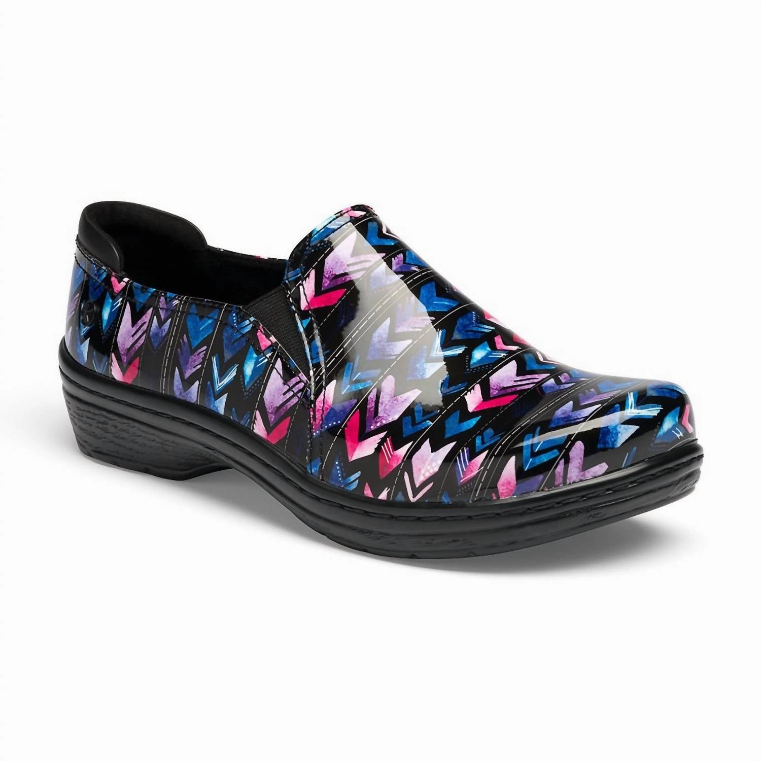 Women's Moxy Patent Leather Nursing Clogs In Forward Patent Stylish and Comfortable