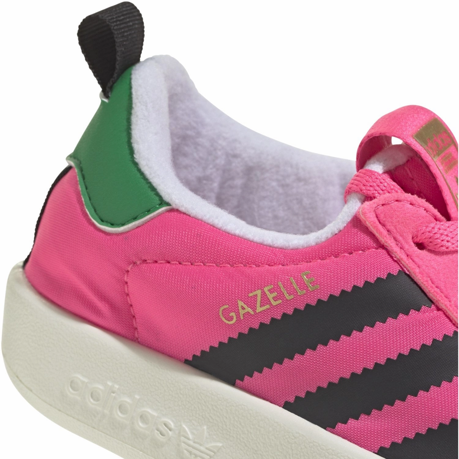 Breathable Airflow Design Walk Support adidas Originals Lucid Pink Off White Core Black Gazelle Home I Sneakers