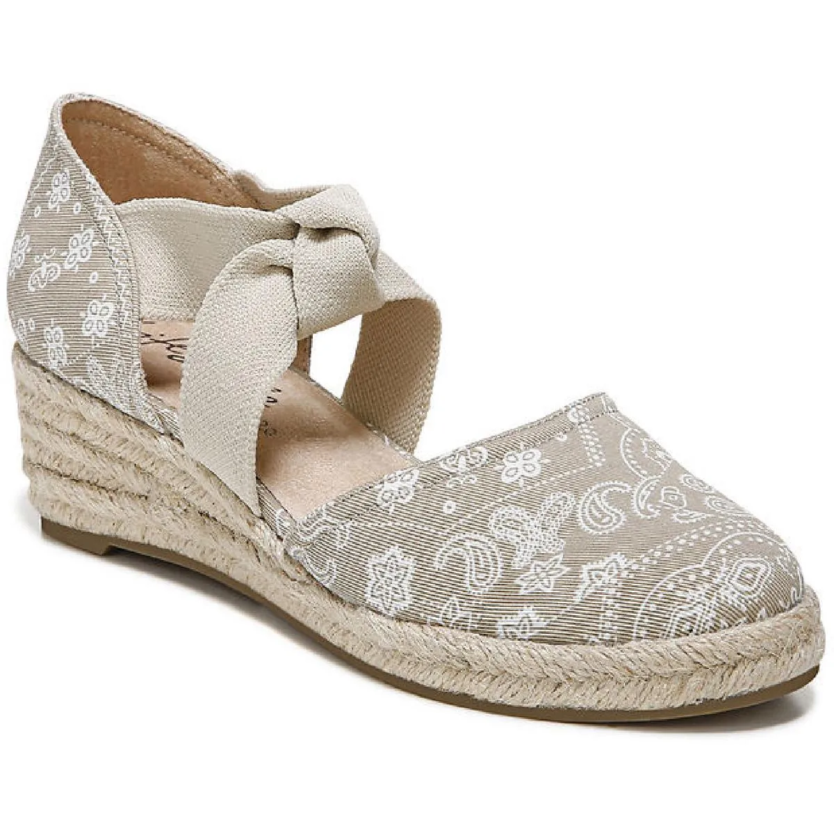 Kascade Womens Canvas Strappy Espadrilles Shore Style