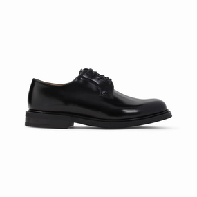 Lace Up Design Urban Cool Shannon R 2.0 Black Calf Leather Derbies