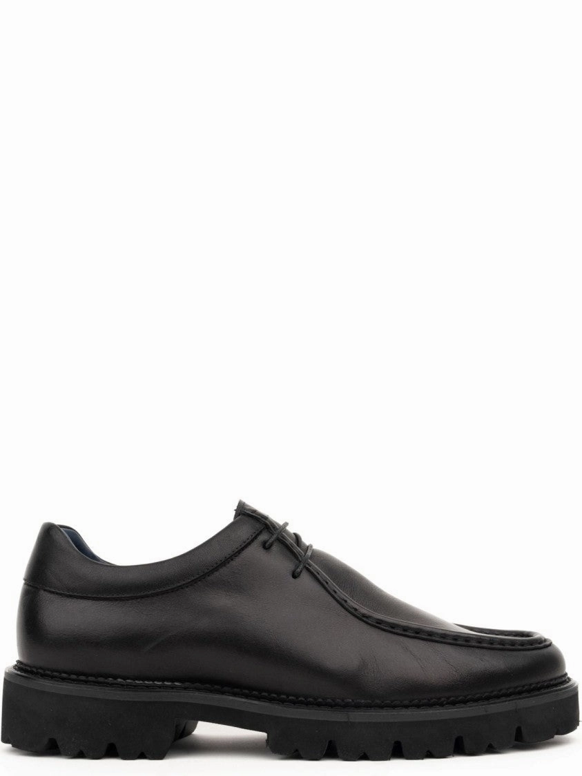 Casual Black Closed Flats Formal Shoes Boutique Brand Grab Fit