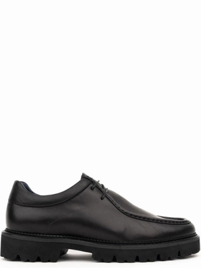 Casual Black Closed Flats Formal Shoes Boutique Brand Grab Fit