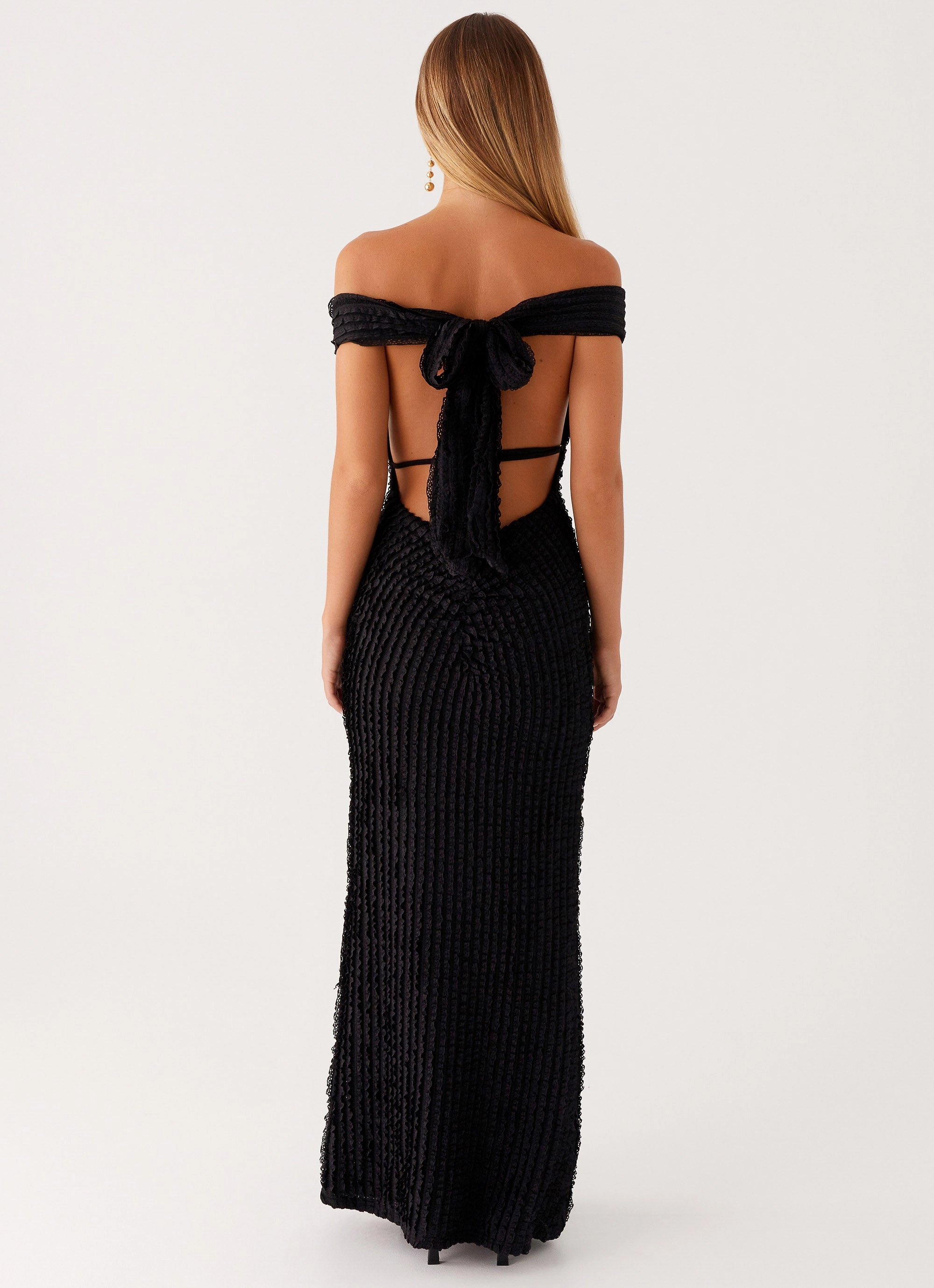 Chantelle Maxi Dress - Black travel mode