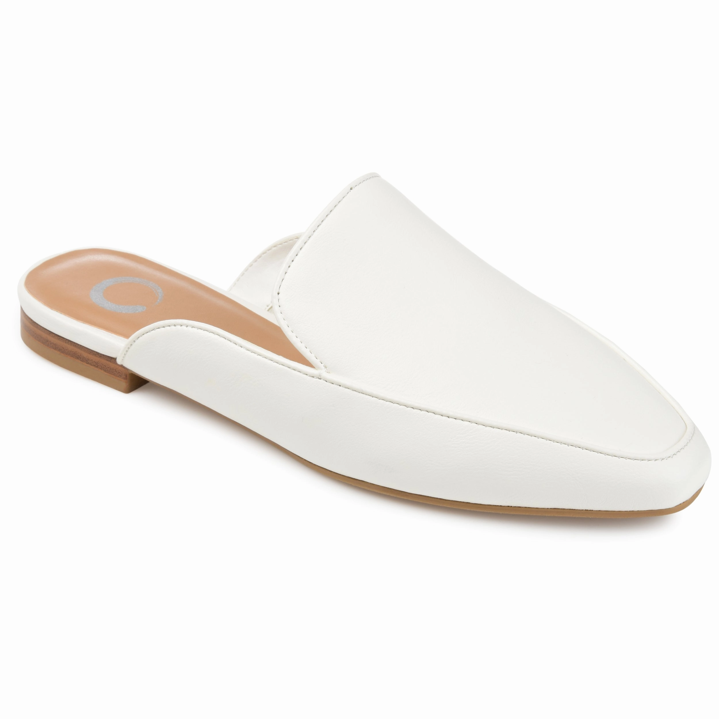 Journee Collection Women's Wide Width Akza Mule SmoothSole Relax Beach Footwear