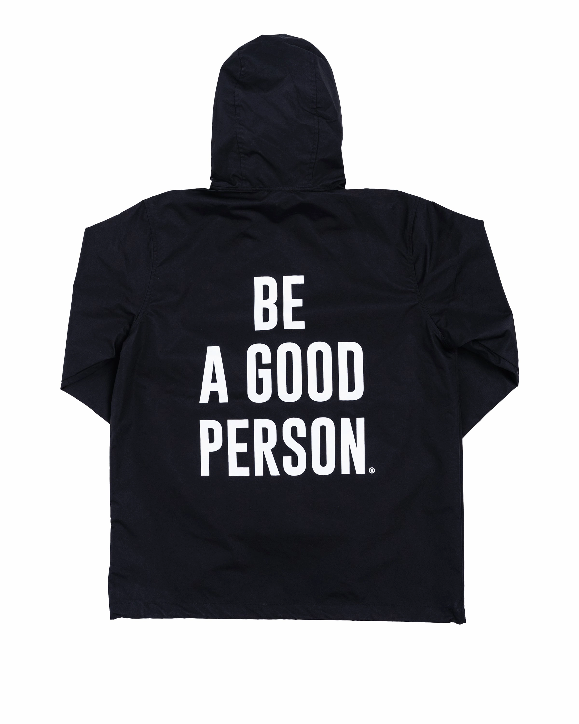 Signature Anorak - Black Subtle Texture FlexFoldPackaging