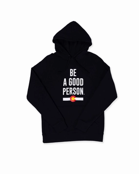 Halloween look Sporty Vibe Signature Colorado Hometown Lightweight Hoodie - Black