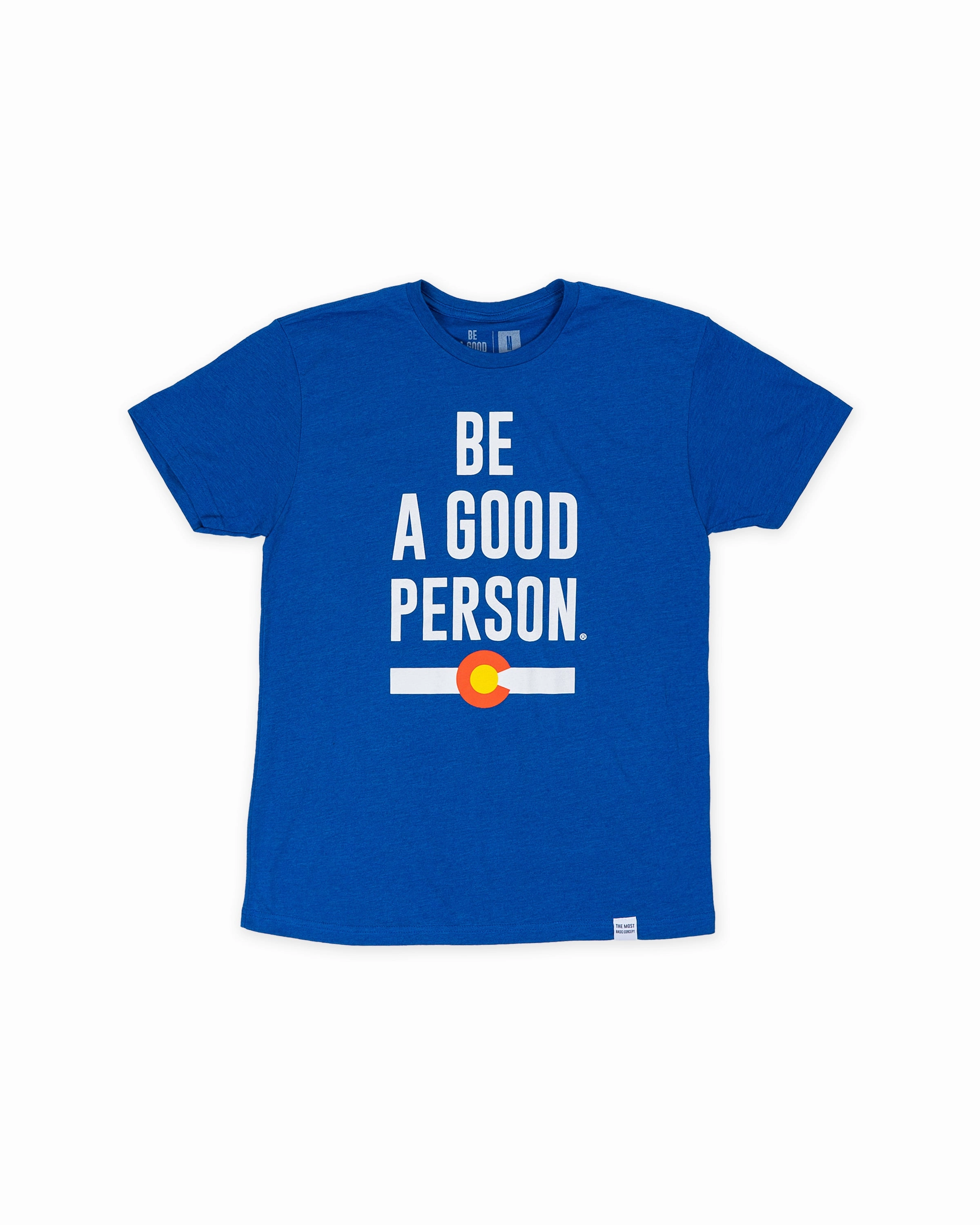 Bohemian freedom Signature Colorado Hometown T-Shirt - Blue