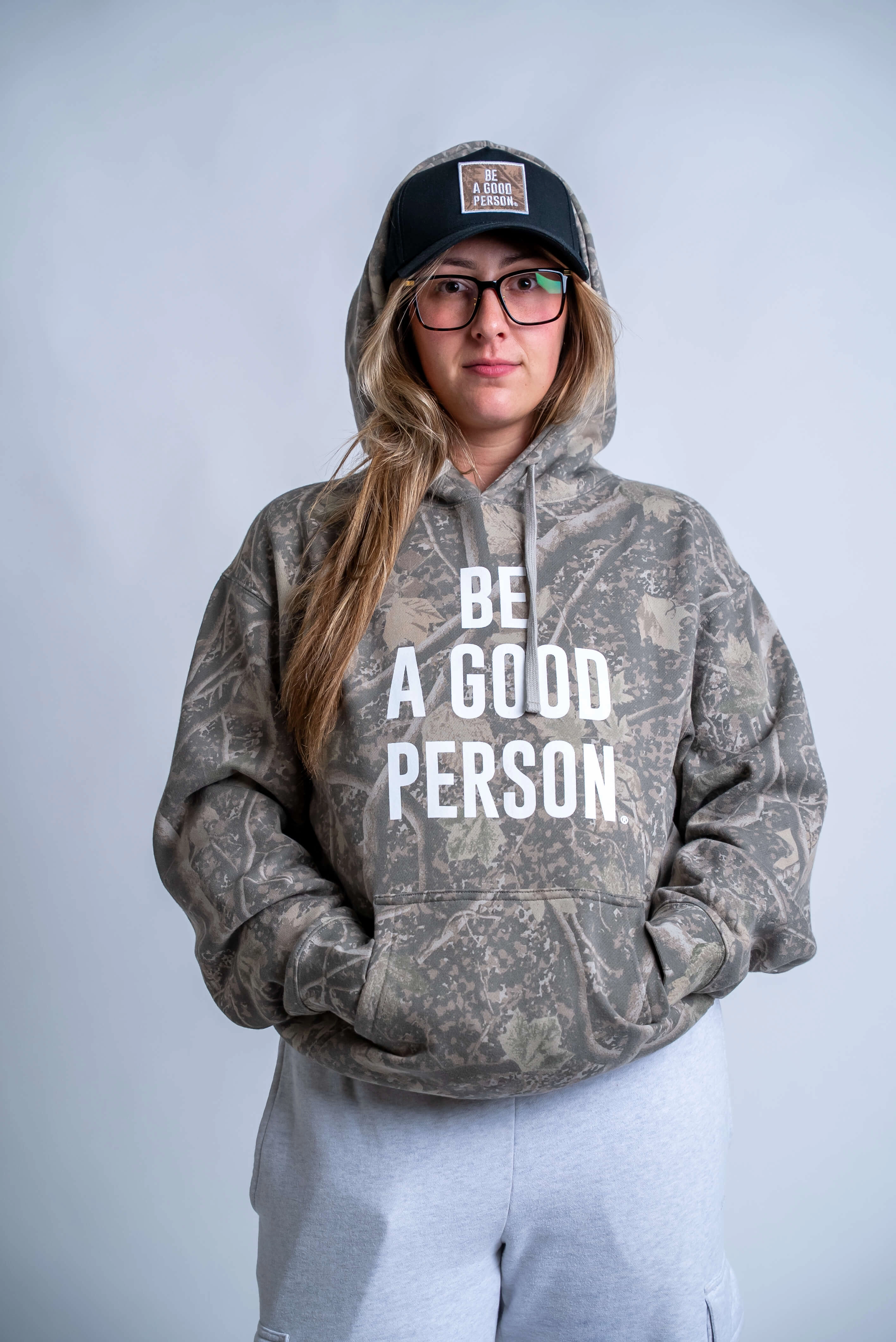 Signature Mid-Weight Hoodie - Deadwood Camo Bohemian style Guinea pig like