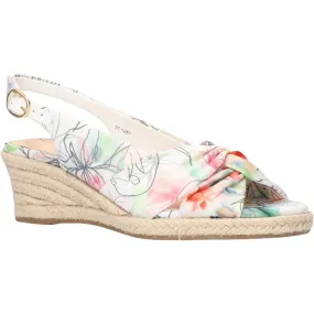 Kimora Womens Wedge Sandals Slip On Design Synthetic Weave