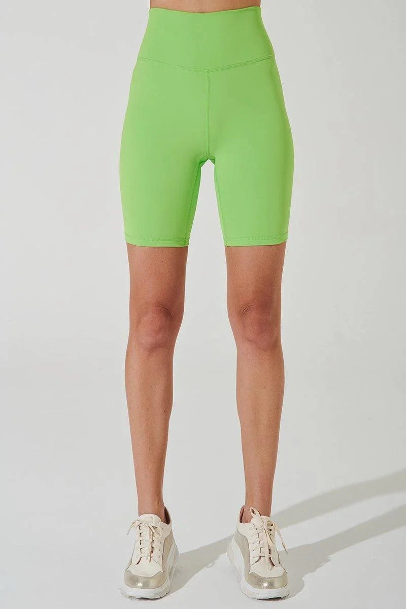 Flatlock Seam Technology F'Onte Bikershort - Floures Green